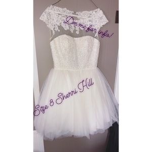 Homecoming dress white